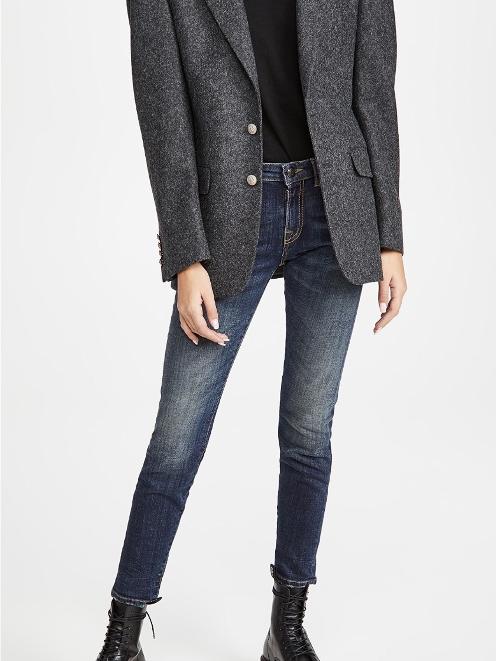 R13 Dark Wash Women’s Skinny Jeans